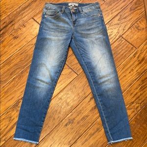 Cute cropped jeans. Size 6.  Wit & Wisdom